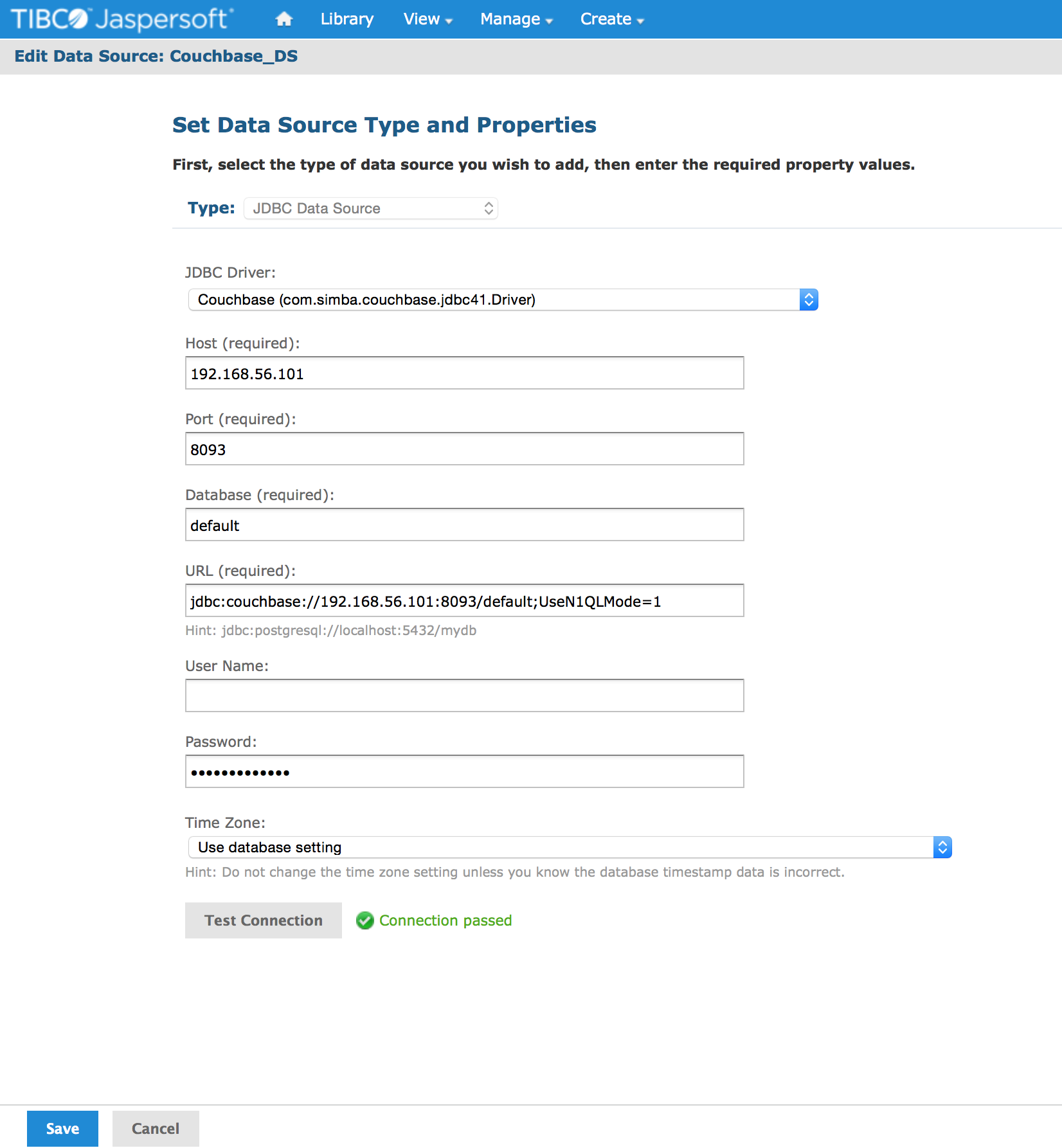 Datasource properties